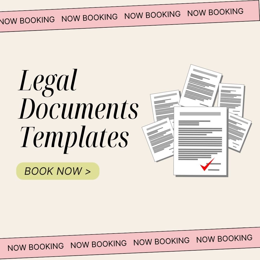 Legal Documents Template Con Todo Press