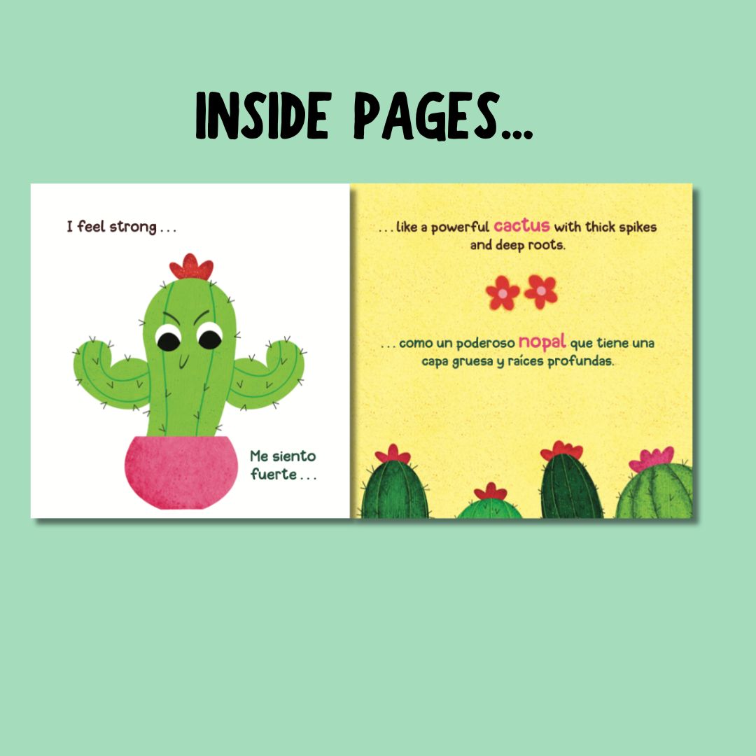 **NEW RELEASE*** Little Plants, Plantitas, A Bilingual Book About Emotions