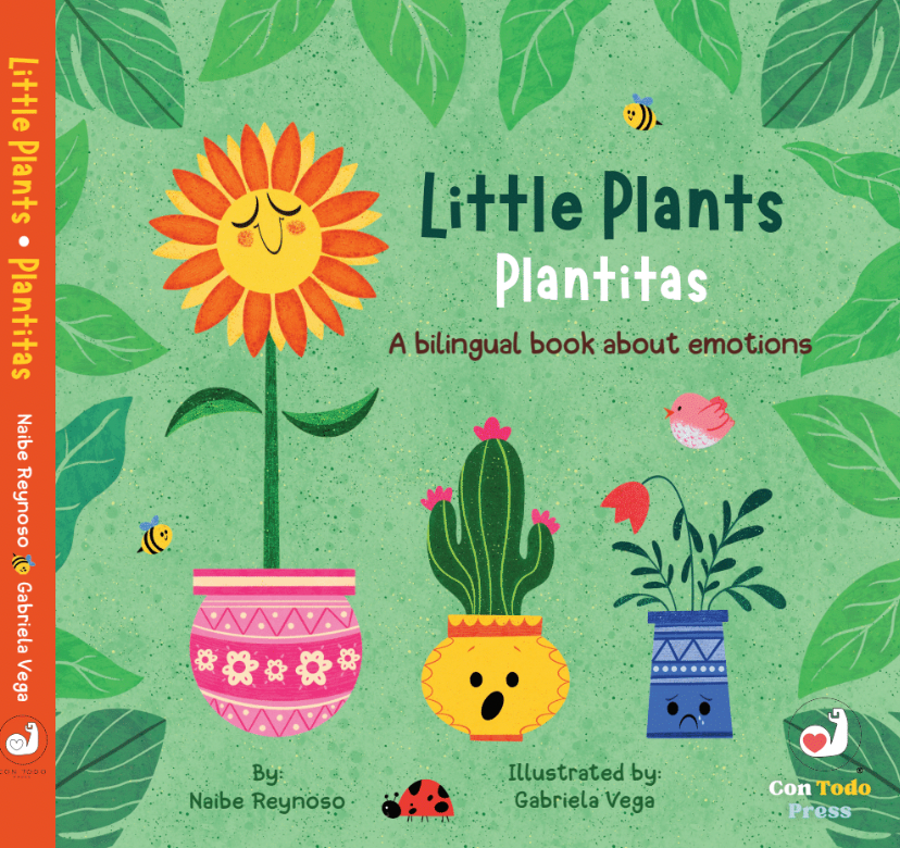 **NEW RELEASE*** Little Plants, Plantitas, A Bilingual Book About Emotions