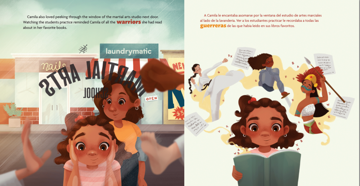 Courageous Camila/Camila la Valiente: A Story about Finding Your Inner Warrior. Bilingual Edition