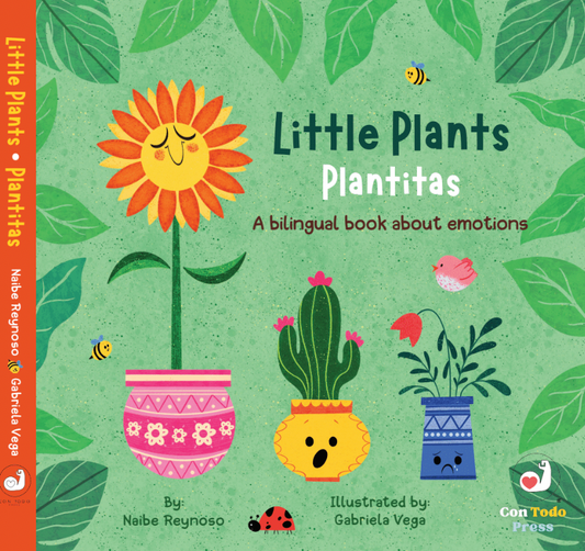 *PRE-ORDER* Little Plants, Plantitas, A Bilingual Book About Emotions